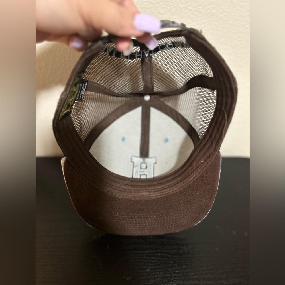 Dorfman Pacific Co. Hawaii Hat brown& light blue/green flat bill snap back - Picture 6 of 9